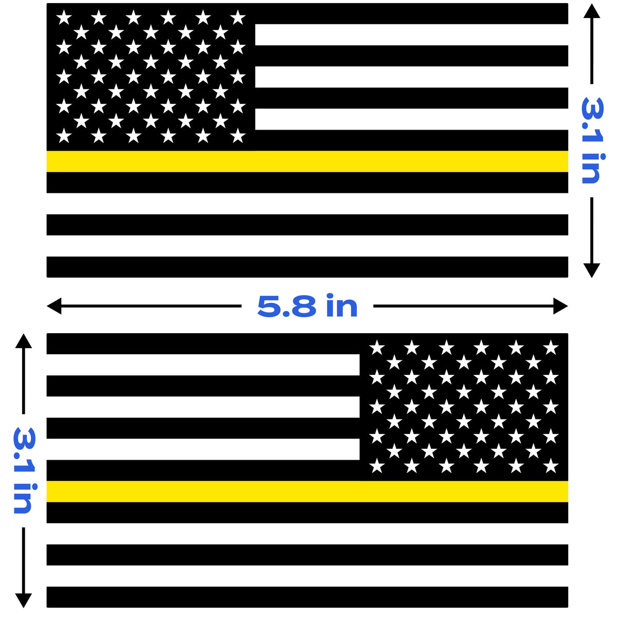 Yellow Line Classic Pair