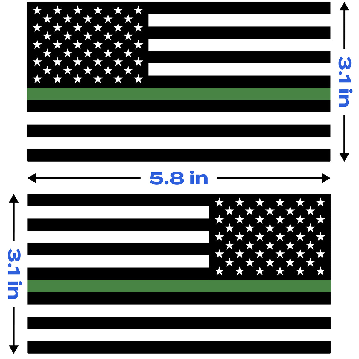 Green Line Classic Pair