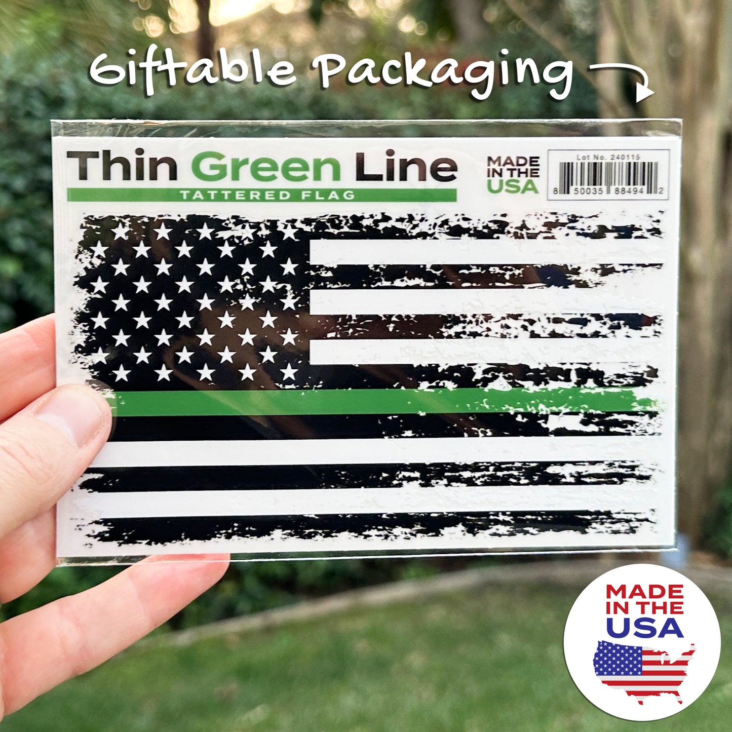 Green Line Tattered