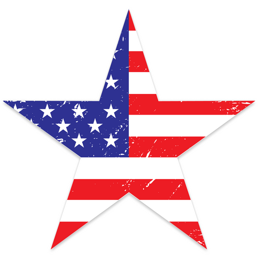 American Flag Star 1