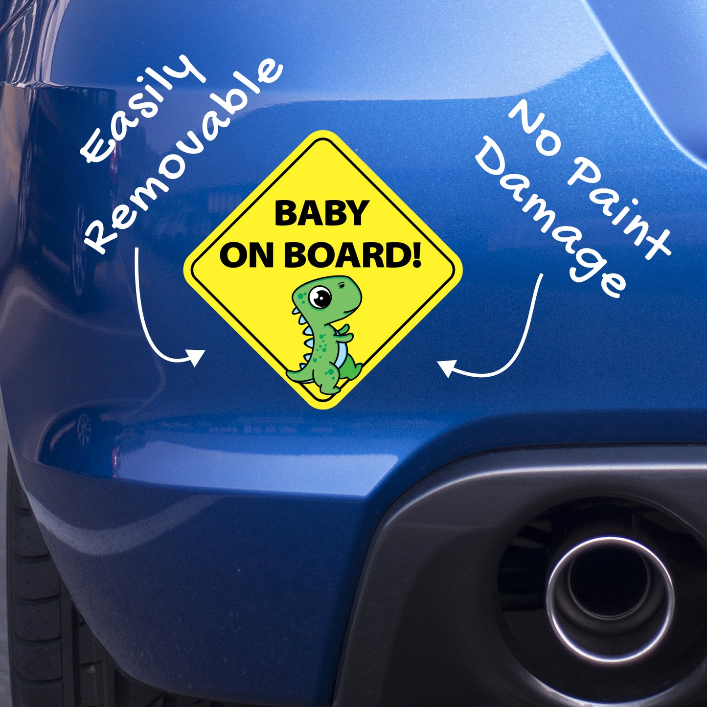Baby On Board Baby Dinosaur 3.2
