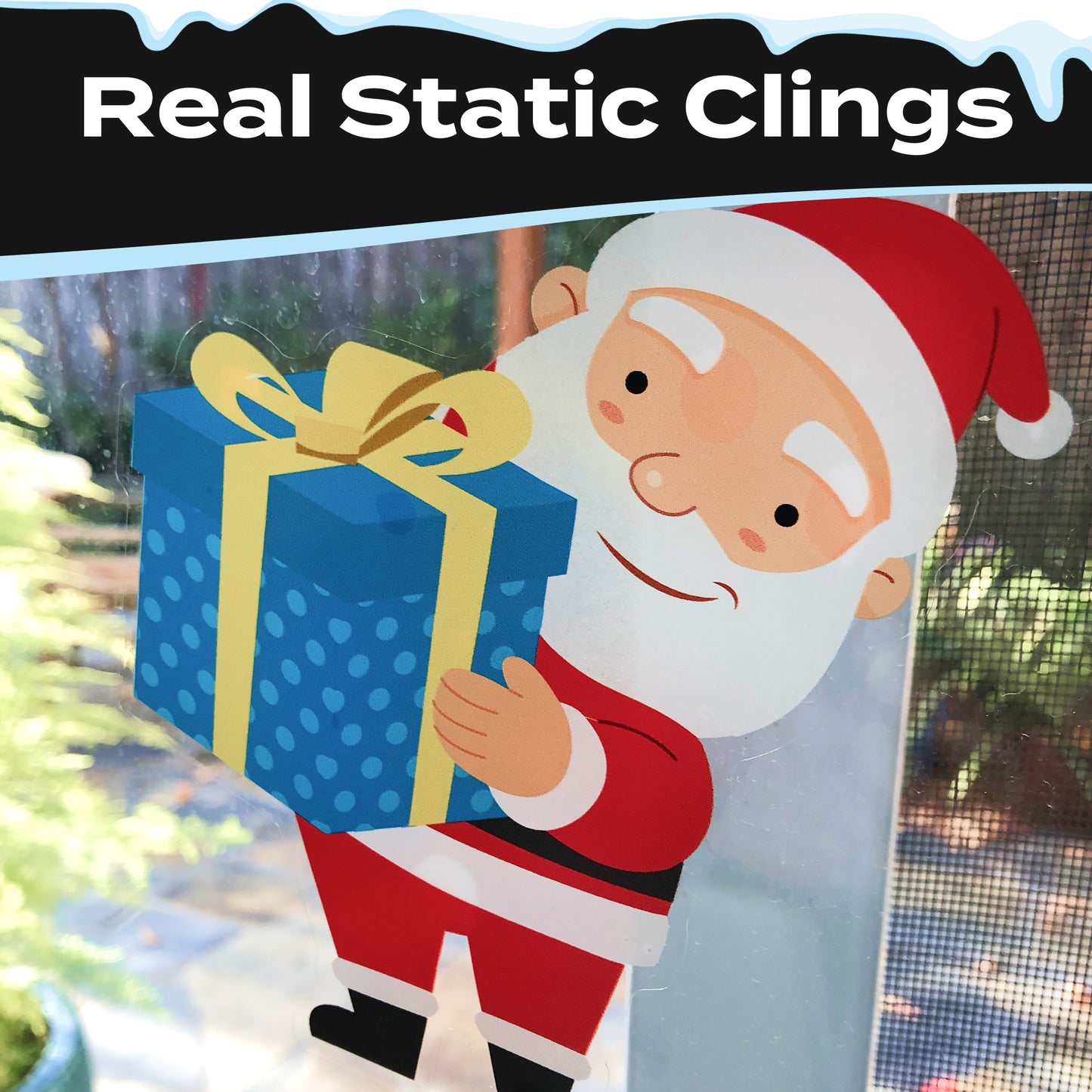 Christmas Window Clings 2