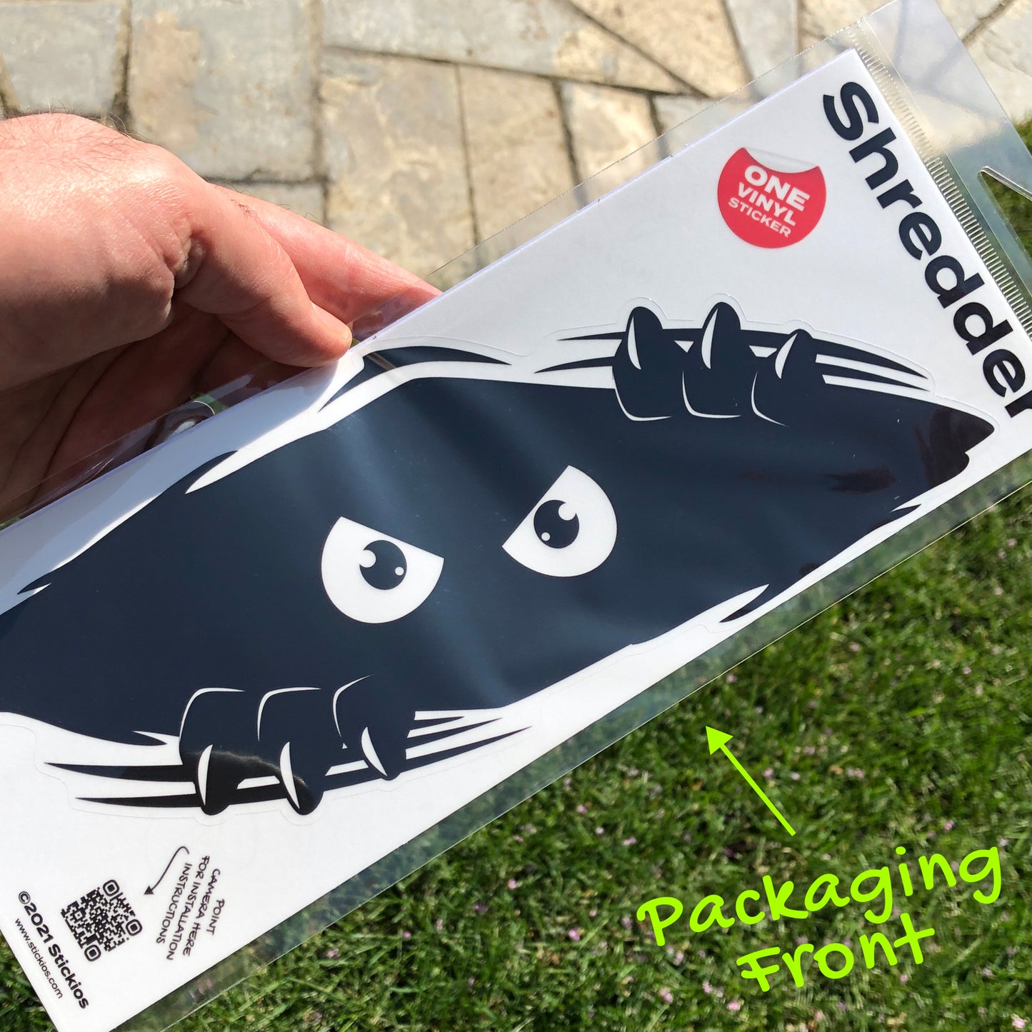 Shredder Bumper Sticker 9