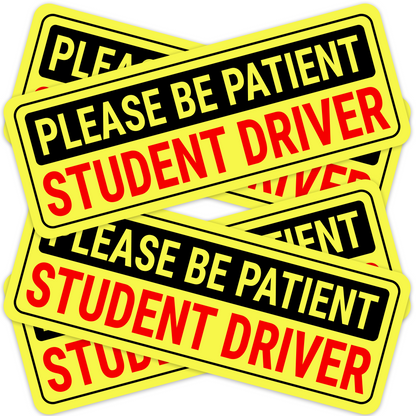 Student Driver Magnets 1 (4 Pack)