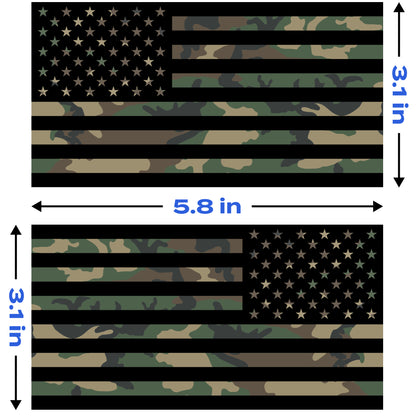 Camouflage Green Classic Pair