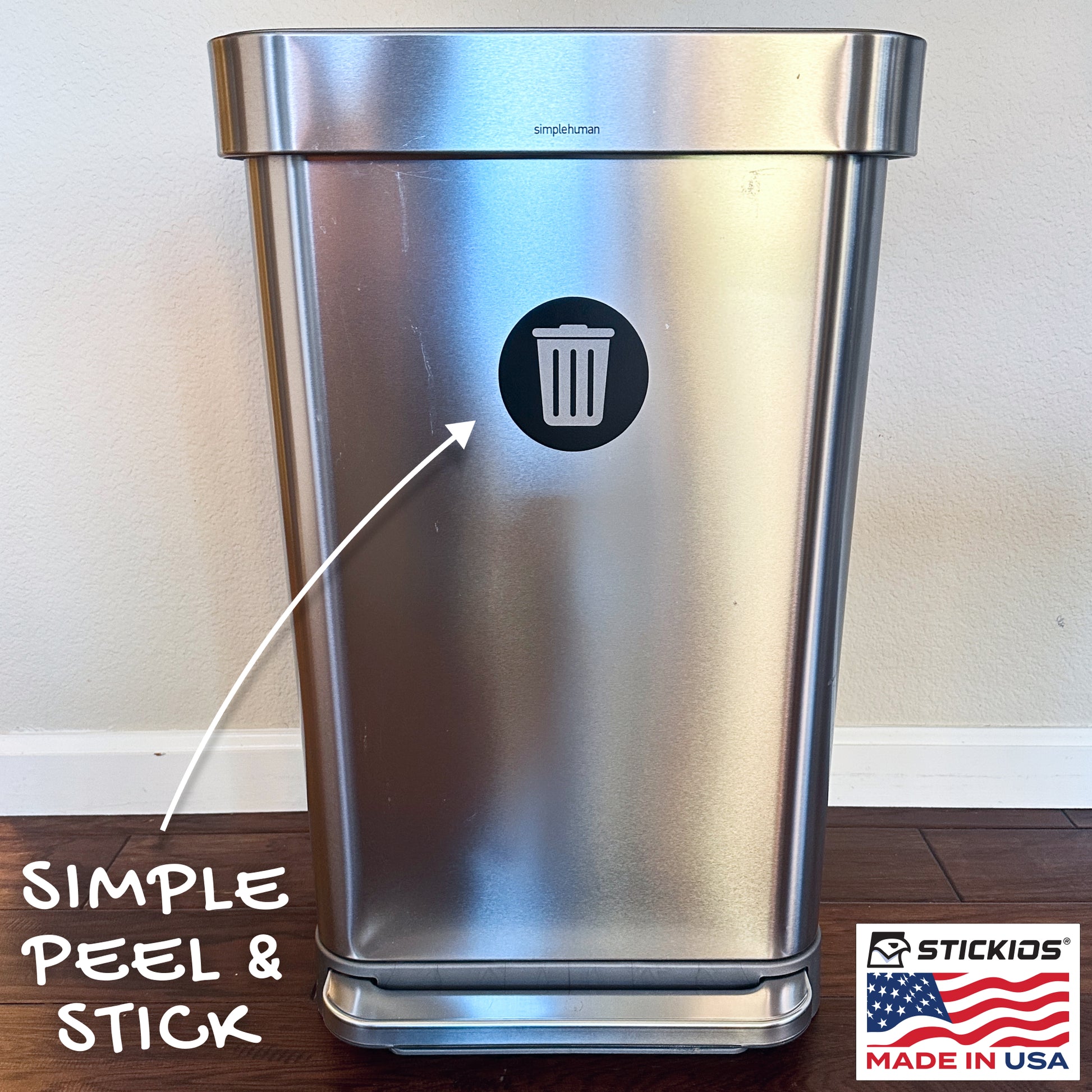 Trash & Recycle (Black)