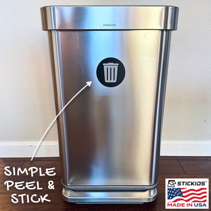 Trash & Recycle (Black)