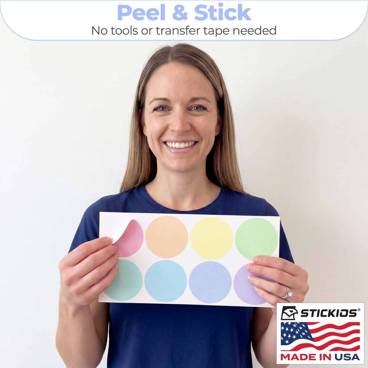 Polka Dots Pastel (72 Decals)