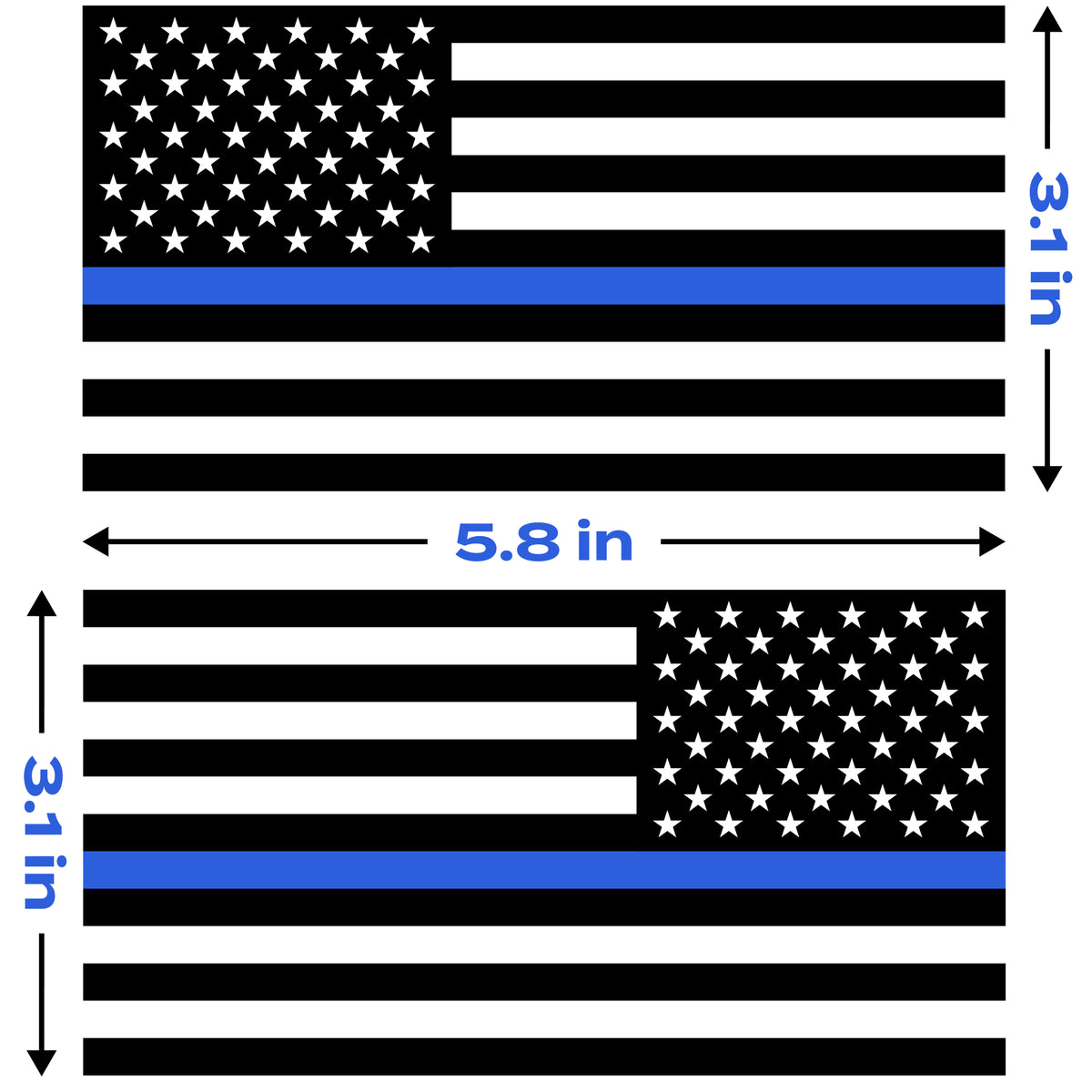 Blue Line Classic Pair