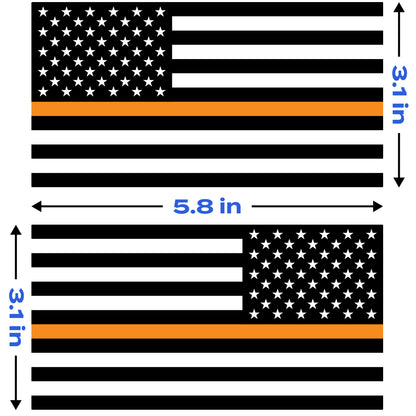 Orange Line Classic Pair