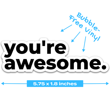 You're Awesome