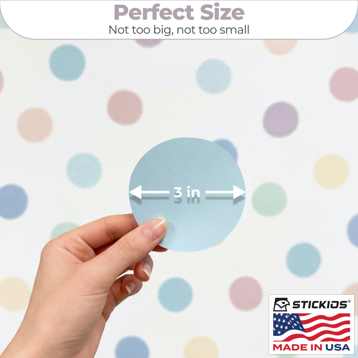 Polka Dots Earth Tone (72 Decals)
