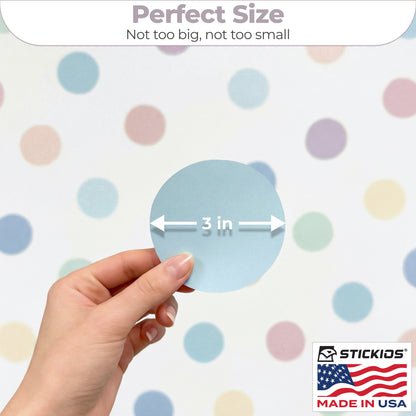 Polka Dots Earth Tone (72 Decals)