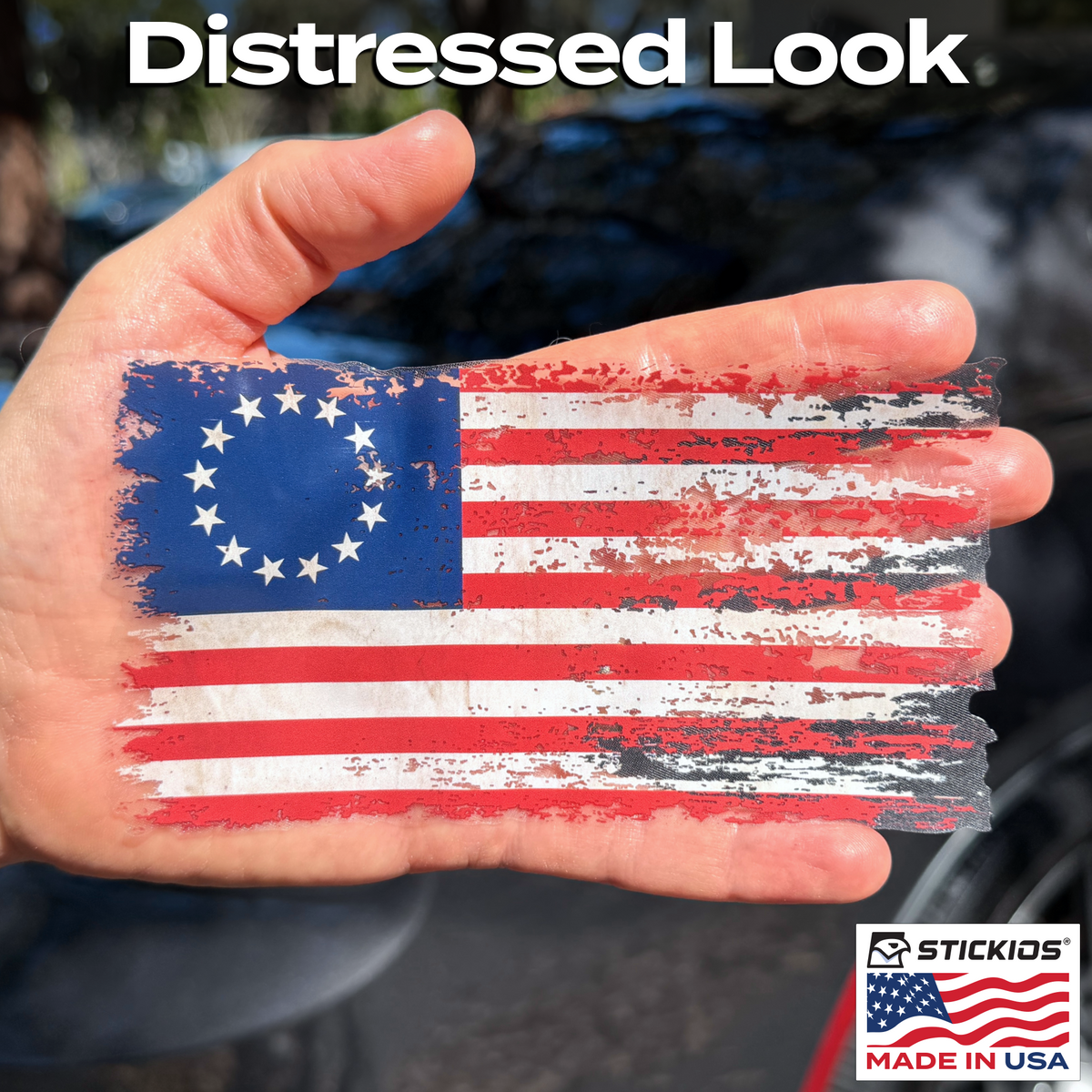 Betsy Ross Tattered Pair