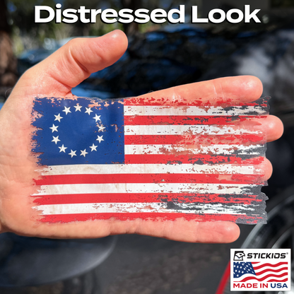 Betsy Ross Tattered Pair