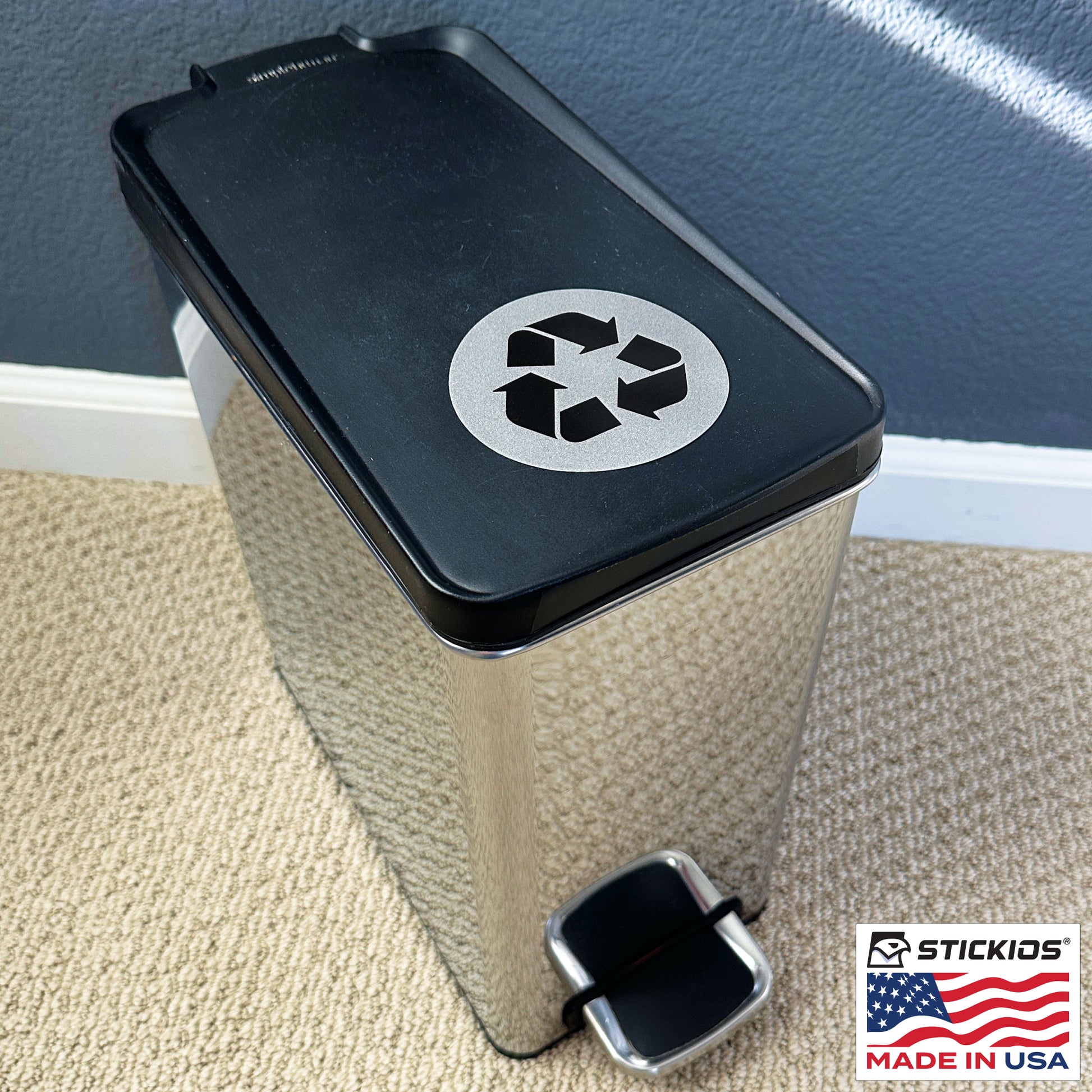 Trash & Recycle (Silver)
