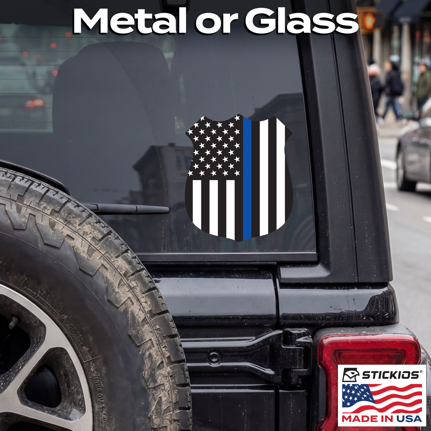 Blue Line Badge Classic