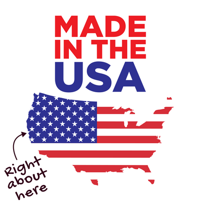 Funny Peeking Monster Car Decal - Covers Dents & Scratches - Red Devil