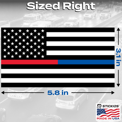 Red Blue Line Classic