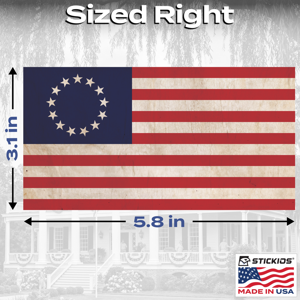 Betsy Ross Classic Pair