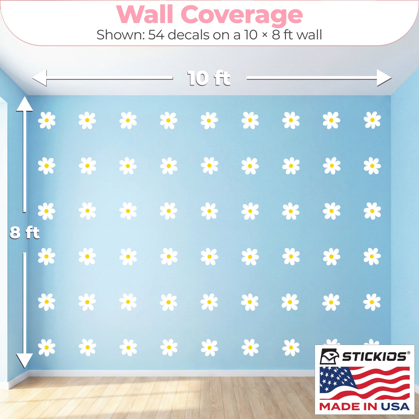 Daisies (54 Decals)