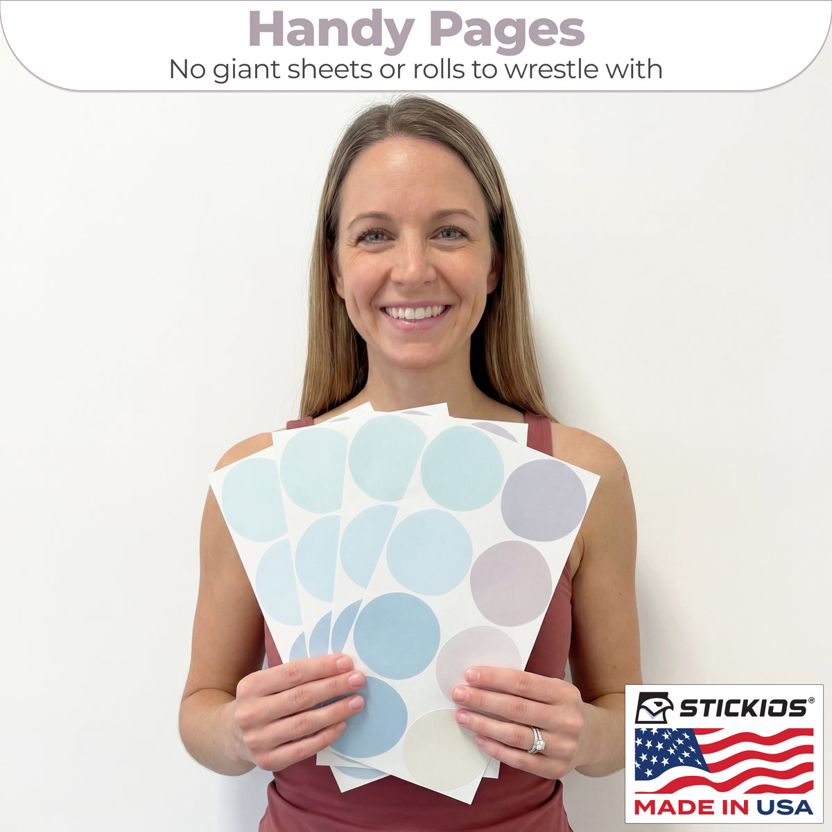 Polka Dots Earth Tone (72 Decals)
