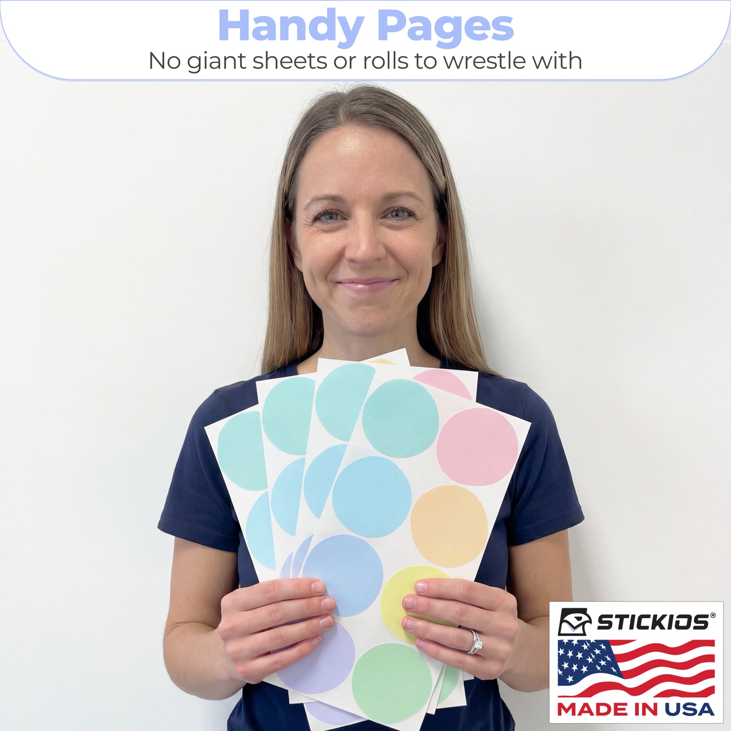 Polka Dots Pastel (72 Decals)