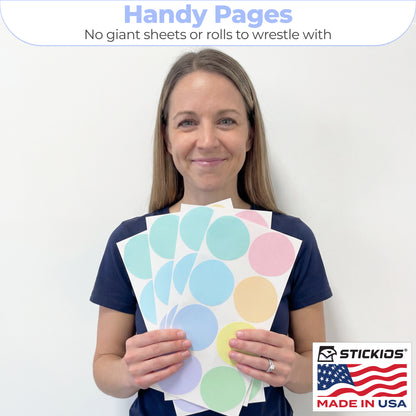Polka Dots Pastel (72 Decals)