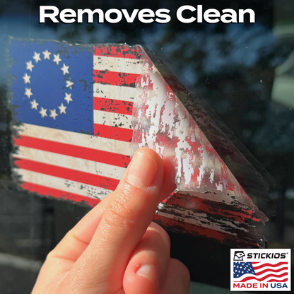 Betsy Ross Tattered Pair