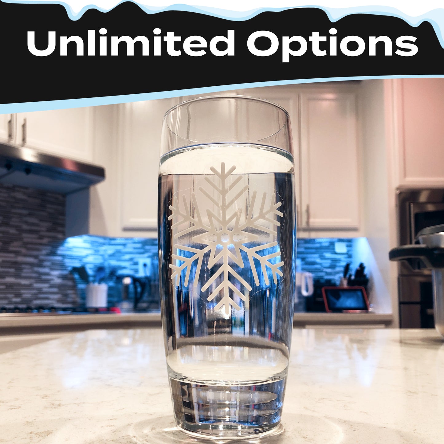 Snowflake Window Clings - Double-Sided Reusable Decorations (120 PCS)