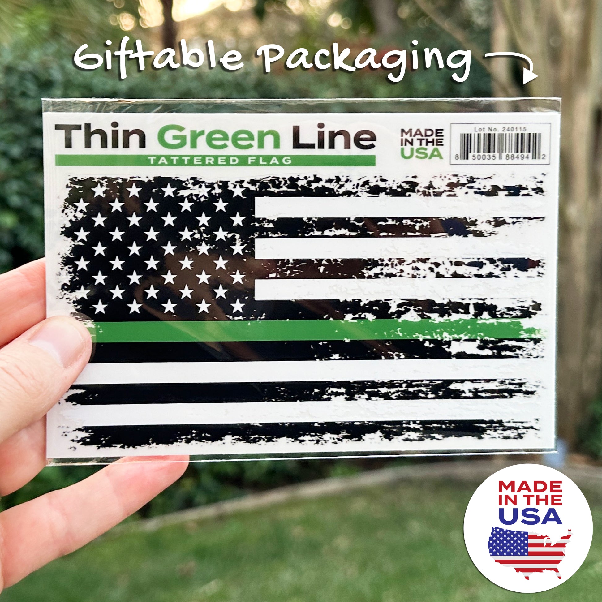Green Line Tattered