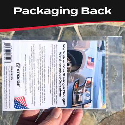 American Flag Decal - Classic (5.8 x 3.1 in)