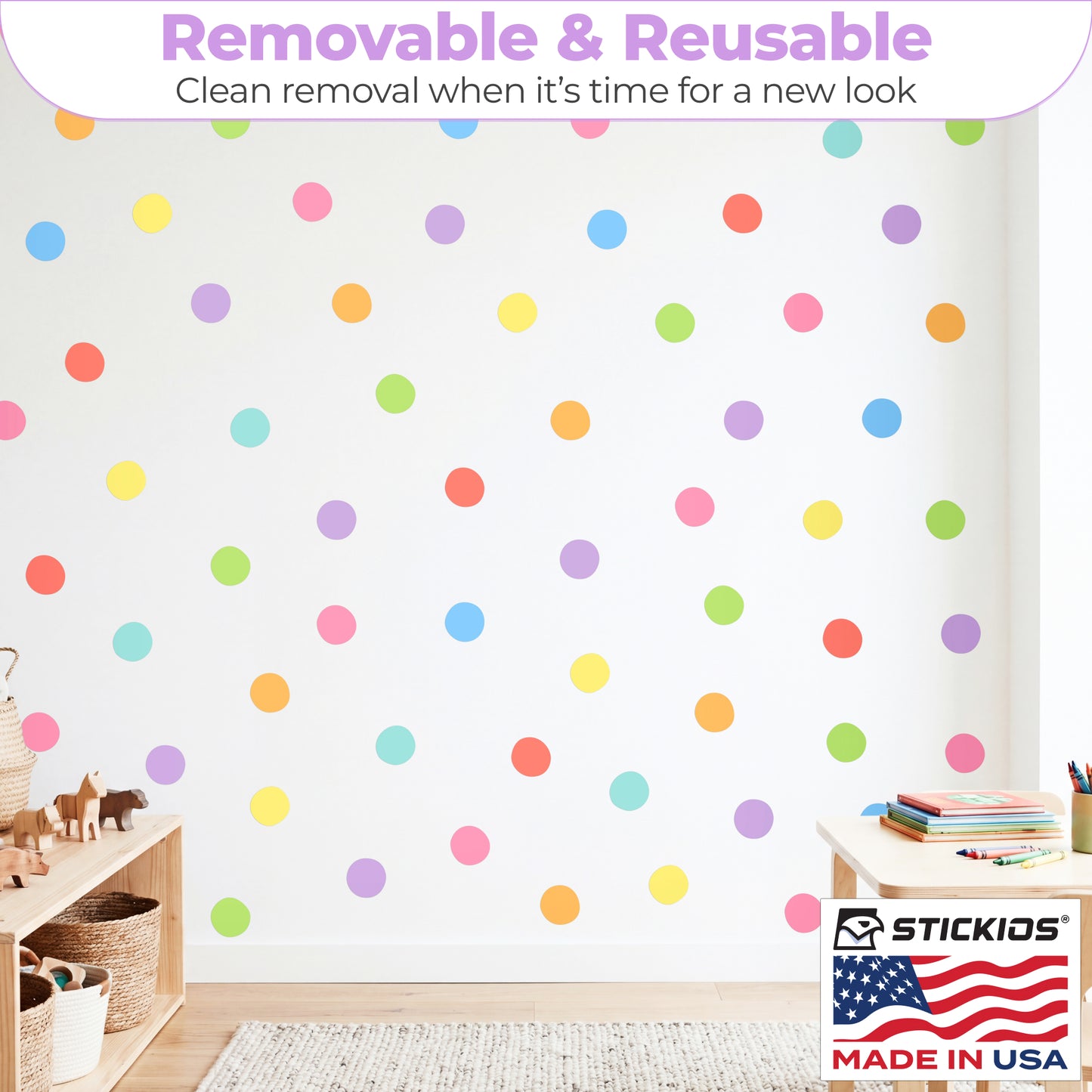 Polka Dots Colorful
