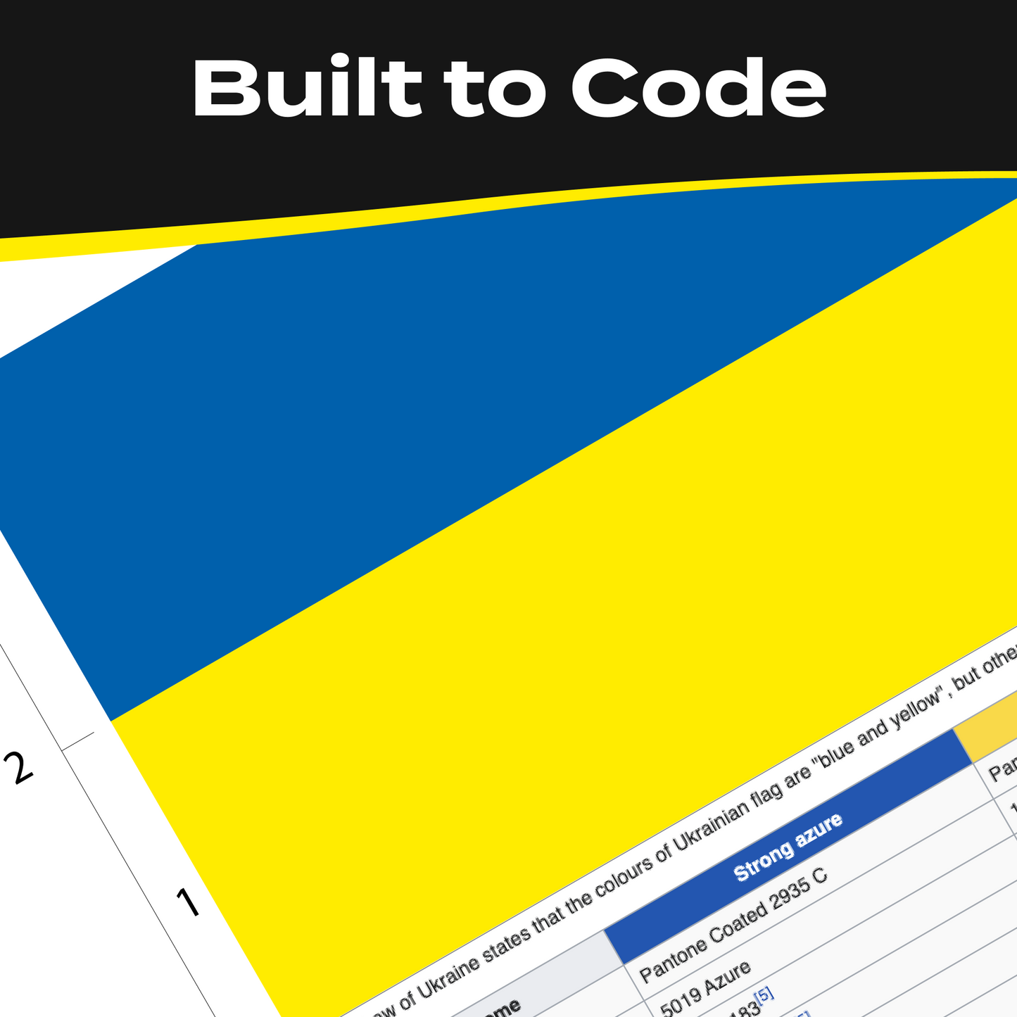 Ukraine Flags (2-Pack)