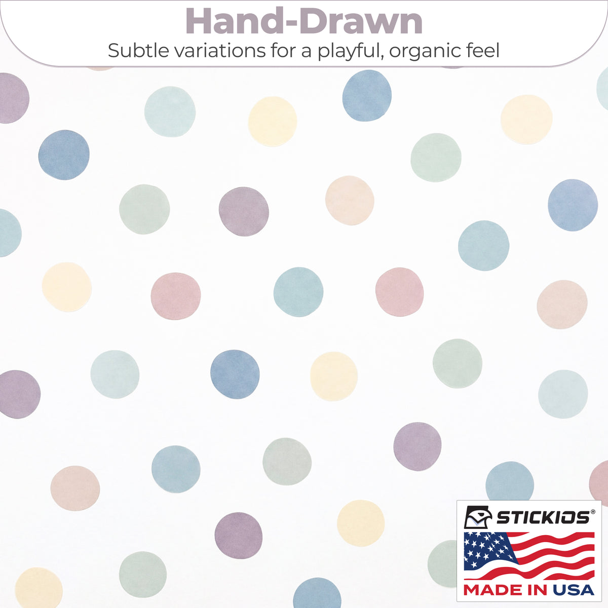 Polka Dots Earth Tone (72 Decals)