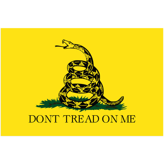 Dont Tread On Me - American Flag Decal - Gadsden Flag (Classic)
