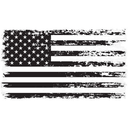 White Line Tattered