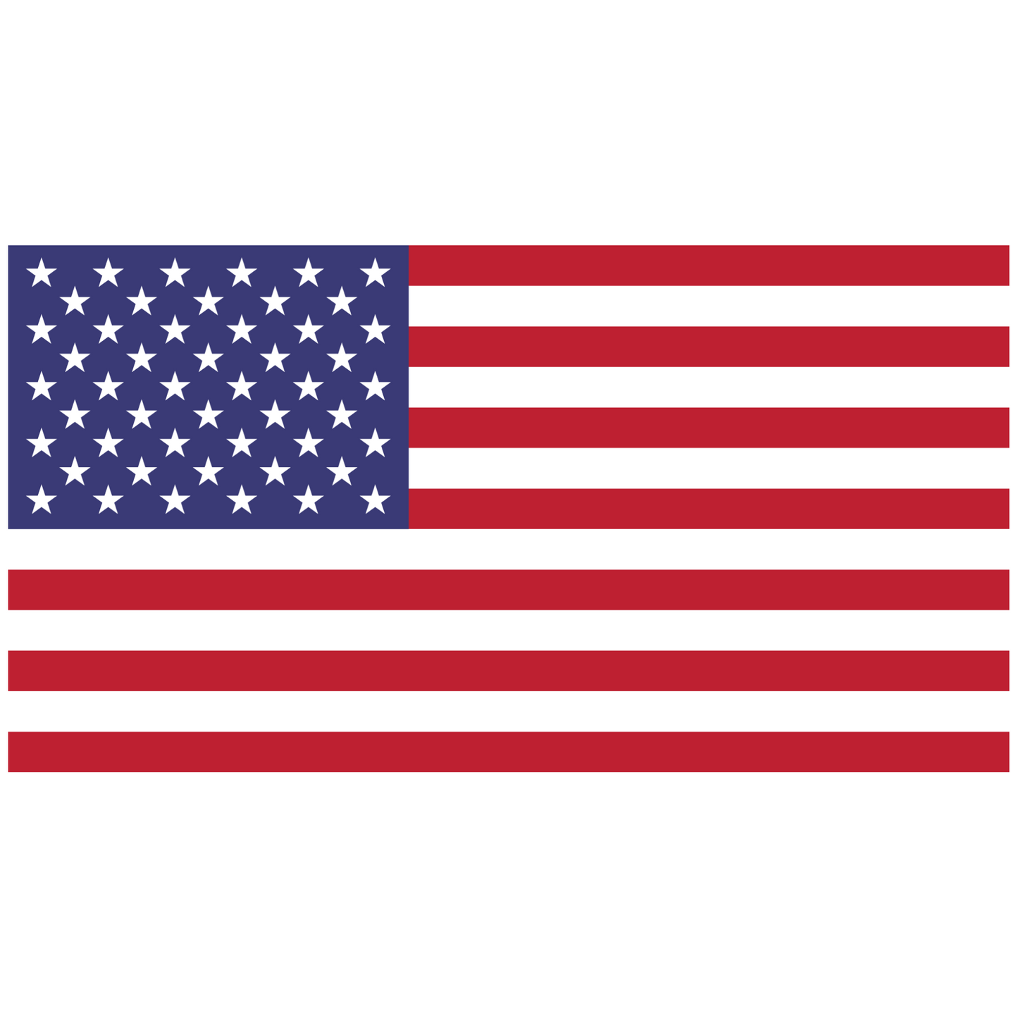 American Flag Decal - Classic (5.8 x 3.1 in)