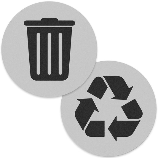 Trash & Recycle (Silver)