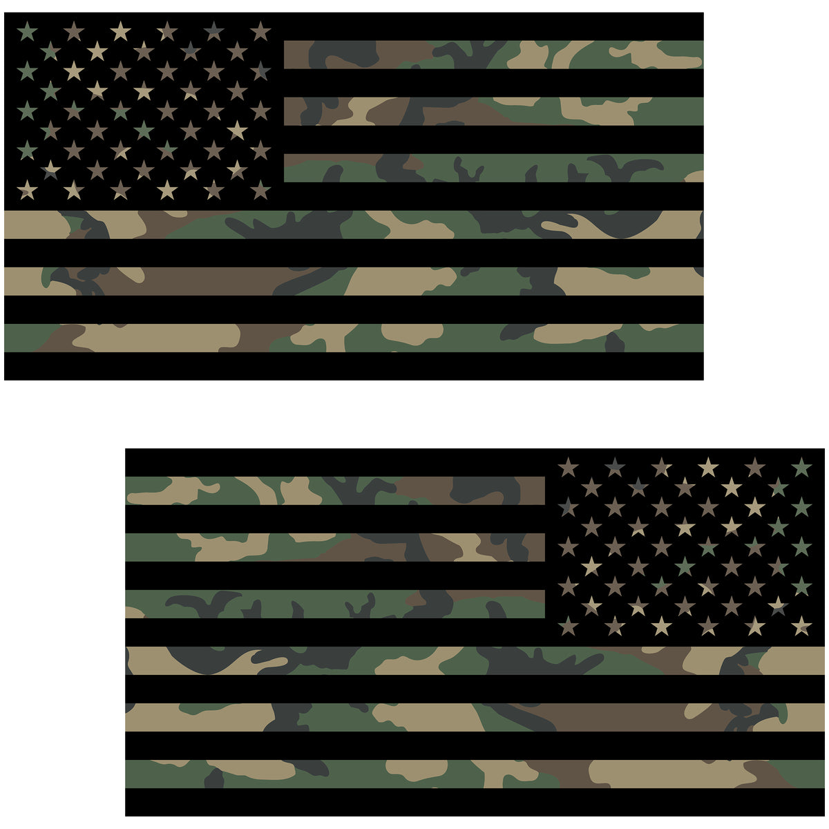 Camouflage Green Classic Pair