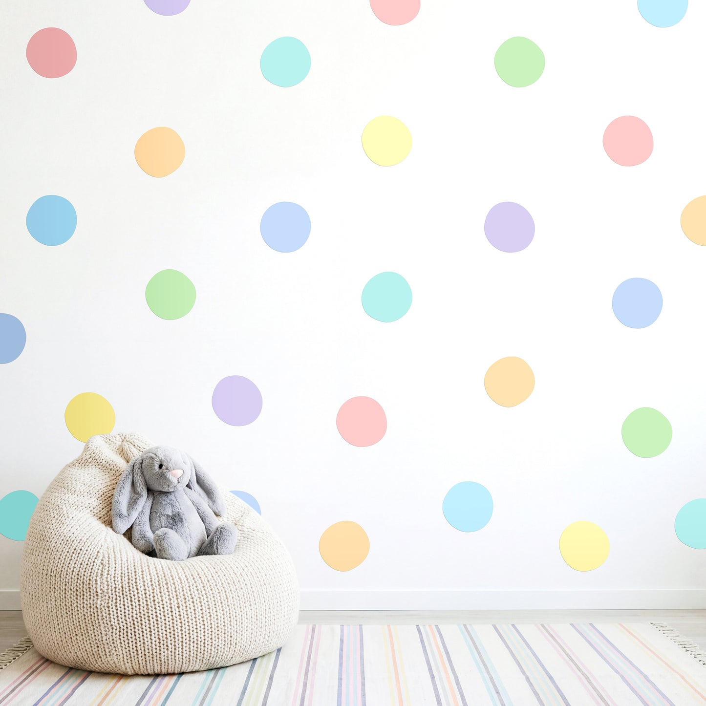 Polka Dots Pastel (72 Decals)