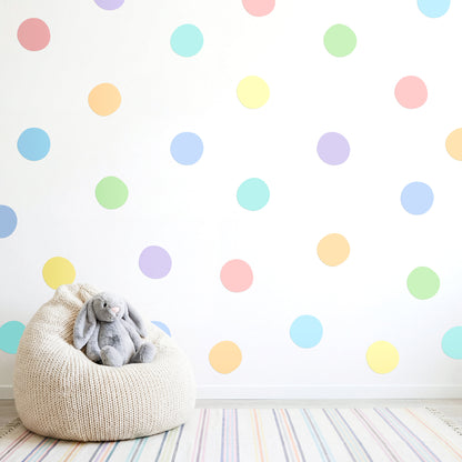 Polka Dots Pastel (72 Decals)