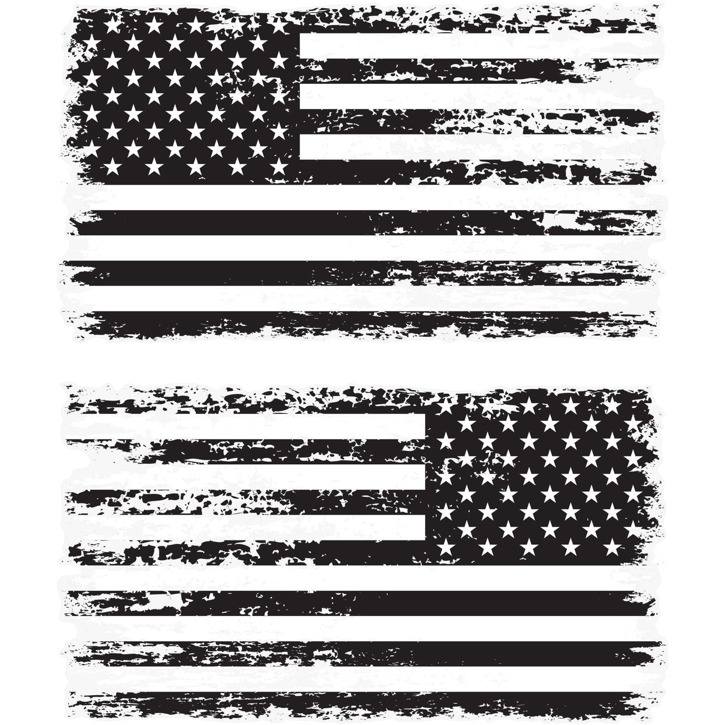 White Line Tattered (2-Pack)