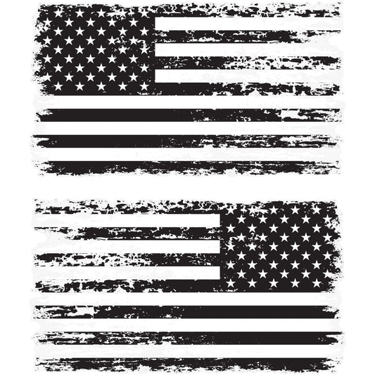 White Line Tattered (2-Pack)