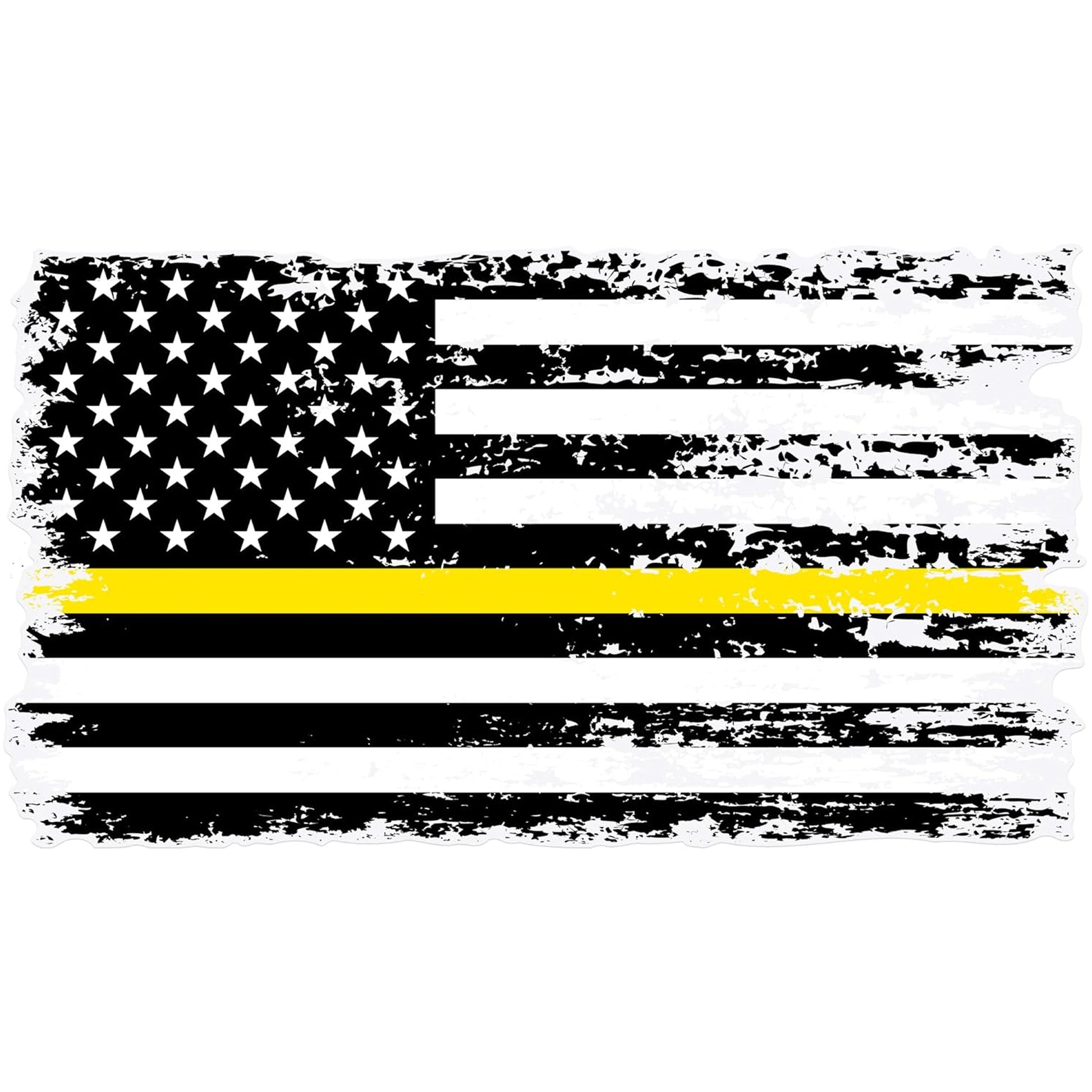 Yellow Line Tattered