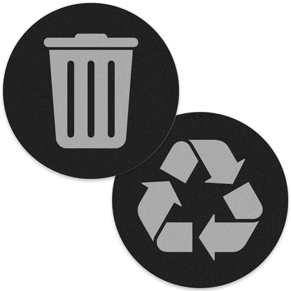 Trash & Recycle (Black)