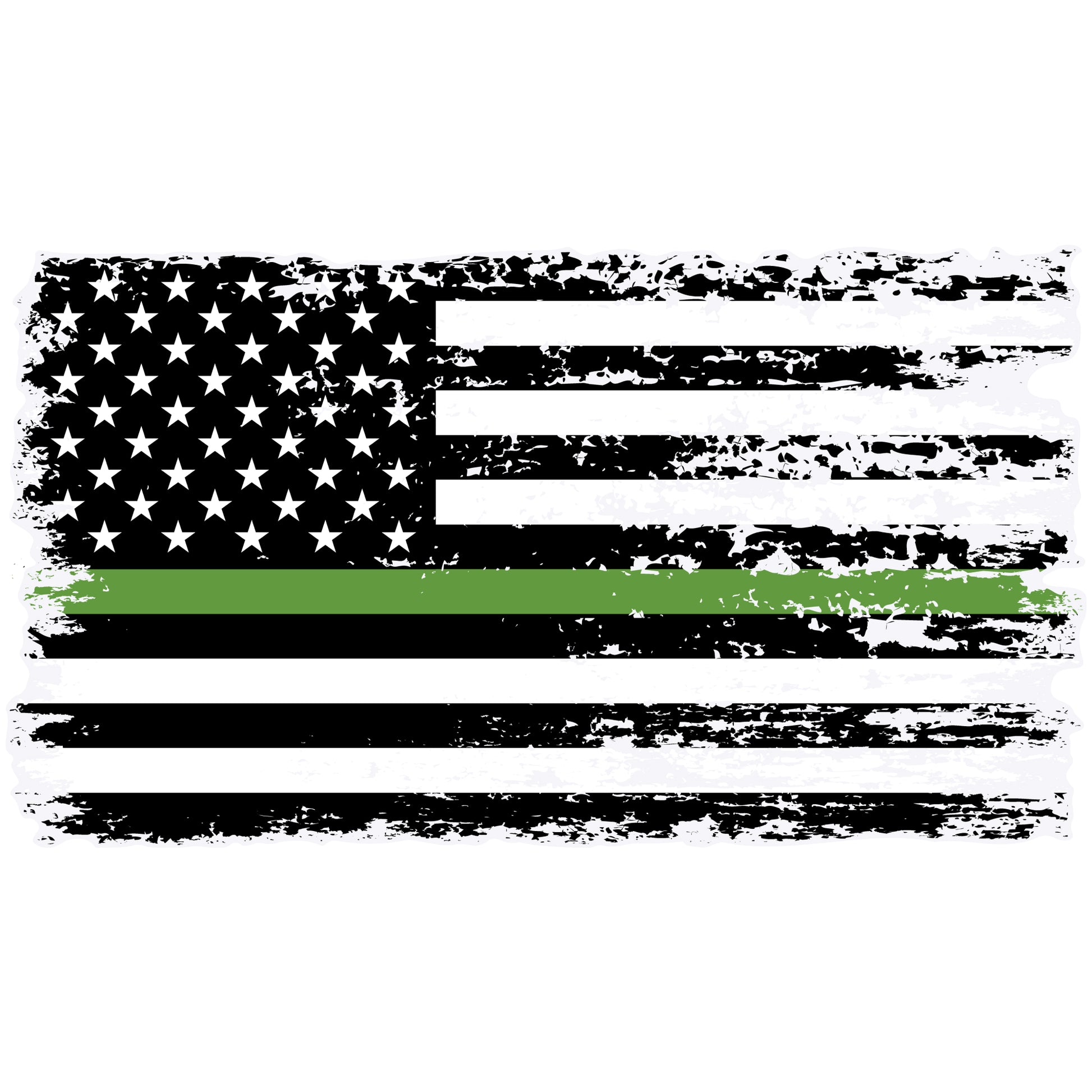 Green Line Tattered
