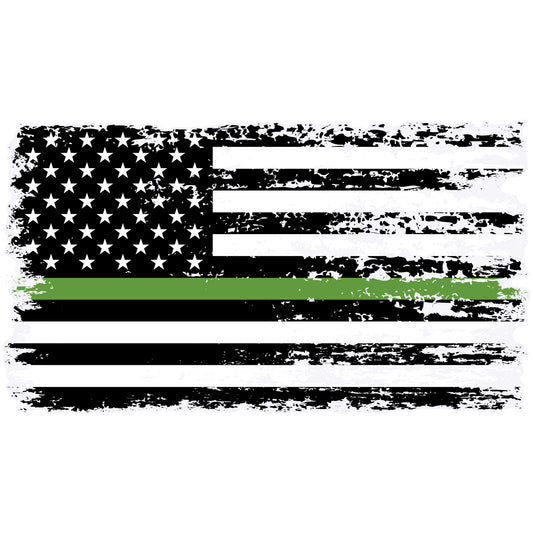 Green Line Tattered
