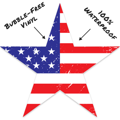 American Flag Star 2