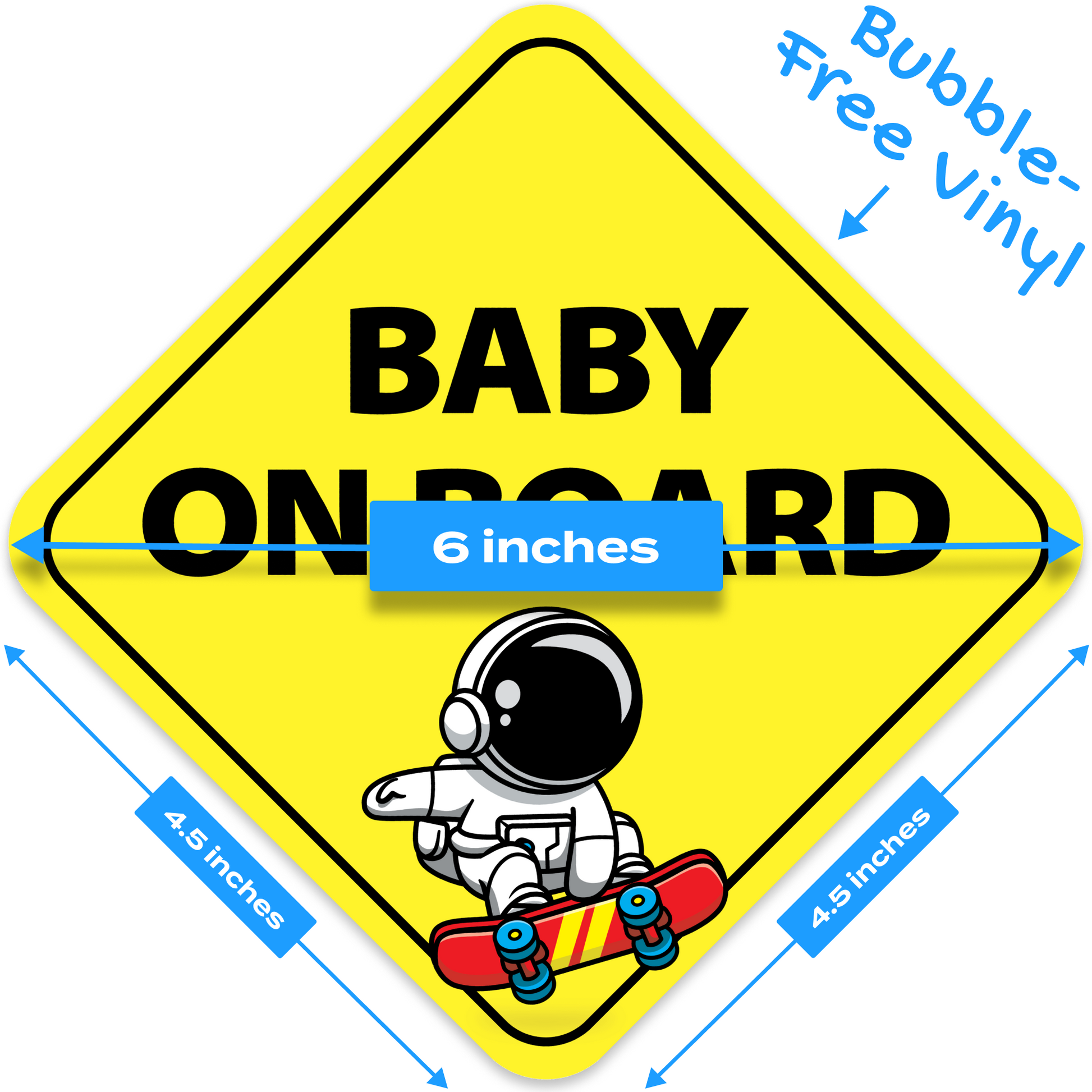 Baby On Board Baby Astronaut 4